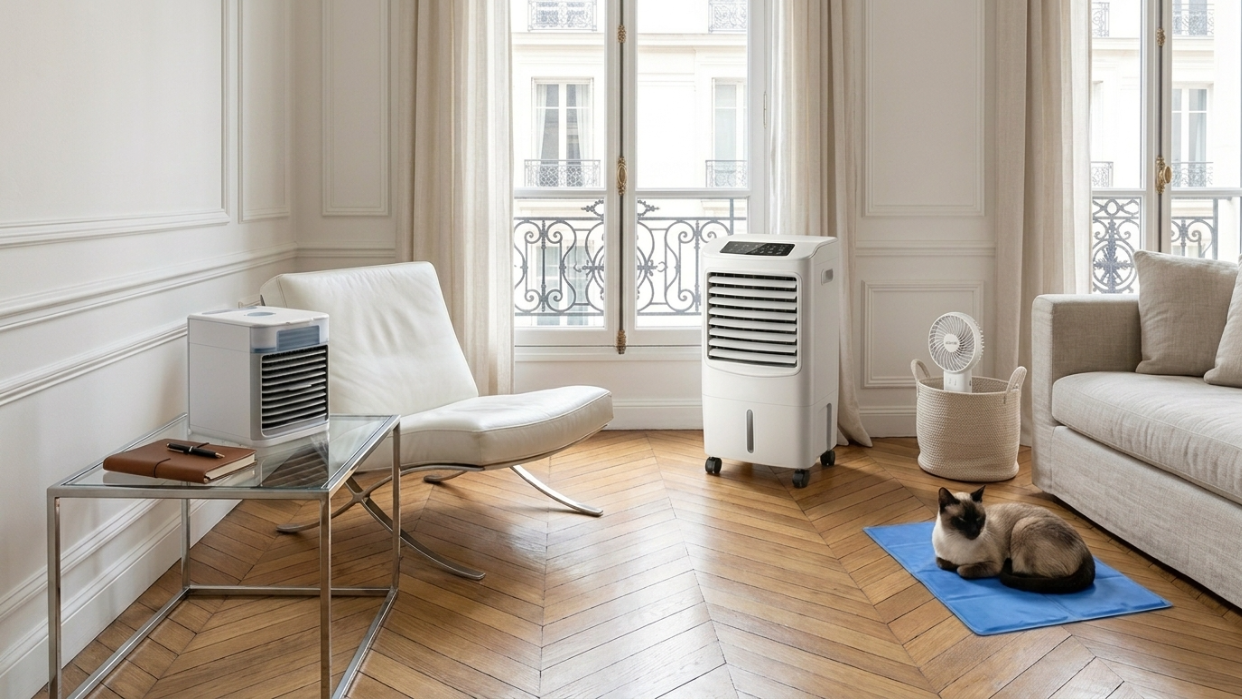 Salon parisien avec climatiseur FrostMax